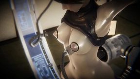 Jessie gets off on sex machine in Final Fantasy 7 Remake parody