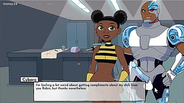 18titans Episode 31 - Raven Creampie Harem Sex - No Commentary