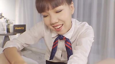 Trailer- Picking Up on Street - Flight Attendant-Xia Yu Xi -MDAG-0009-Best Original Asia Porn Video