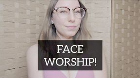 New Glasses Face Worship or