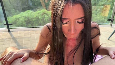 Pregnant big ass fucked by horny foreigner - Ambar Prada
