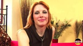 This Redhead Slut Loves Taking a Cock Deep in Her Throat