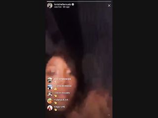 K Michelle Nipslip on IG Live