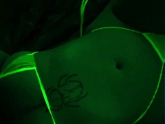 Amateur blondie solo anal masturbation