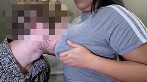 Cumming Hard Inside Wild Asian MILF's Big Cock&#x1F346;-Guzzling, Nipple-Sucking Interracial Adventure