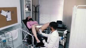 i m going to the gynecologist, and his therapy is to fuck me with his huge dick.
