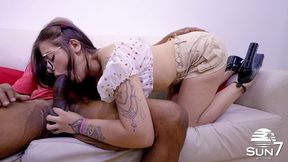 debts are tight, i had to give my pussy to the black guy, i love bbc, the guy smashed my pussy with this giant dick