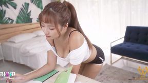 Beautiful Chinese teen fucked by her own tutor - Uncensored Psychoporn TW