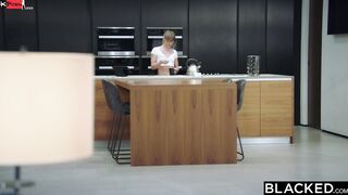 BLACKED Exhibitionist Naomi fucks big black cock for voyeur next door