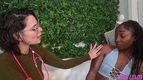 Avant-garde Therapy for Touch Anxiety: Lana Luxor & Goddess Fina (4K)