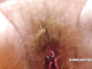 Natural Large Tit Jerk Off Instruction with Closeup Unshaved Snatch Climax - TheLebowskis