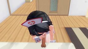 3D Hentai POV Home Treatment Blowjob