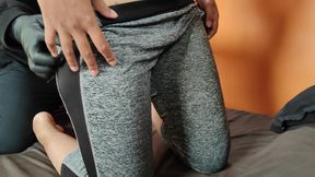 I Really Came on the Young Man's Dick, Cowgirl Position