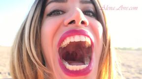 Alena Beach Sitter Vore *Unreleased*[HD]