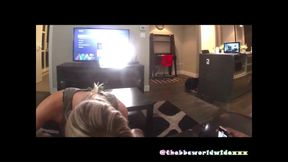 Full video blonde models takes creampie from BBC