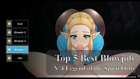 top 5 - best blowjob in video games compilation ep.3
