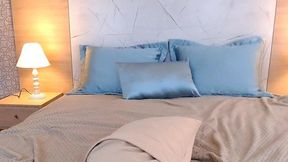Clarise Randall Does a Sexy Strip in This Group Chat