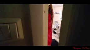 Watching Step-Mommy Take a Bath wmv