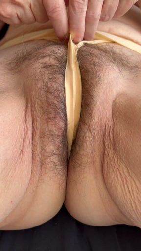 Yellow Panties - Wedgie