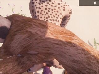 Wild Life / Yiff POV with Cheetah hotty