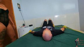 Face sitting, part 1, by Olivia Mattos and Slave, (cam by Manu) FULL HD