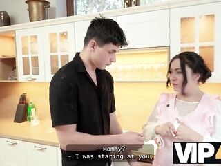 VIP4K. Hawt washroom sex after shaving a bushy twat between aged doxy and skilled schlong