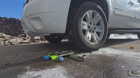 Cowgirl boot and car crush