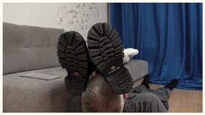 You will be foot stool for my massive dirty Balenciaga boots, vf2998h 720p