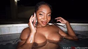 Curvaceous ebony goddess amazes with her skills while dealing with BBC