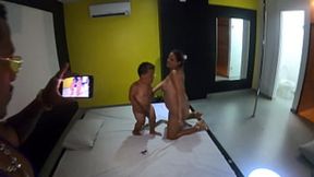 Two Naughty&#x1F608; Guys: Zezinho & Hot Paty, Enjoying Intimate Moments; Nego Cattras&#x2019; Raw Display