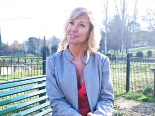 Emmy, a 46-year-old masseuse, tries her hand at X-rated casting!