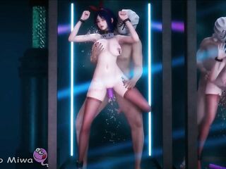Intensive Hardcore Group-sex: Sultry Large-Ass Honey Sweetly Devours Biggest Monster Dongs with Ardent Fun