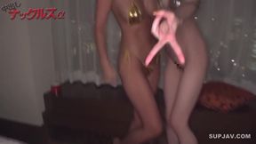 Heavy-Tittied Japanese Babes: Wild POV Orgy Flip-Flap