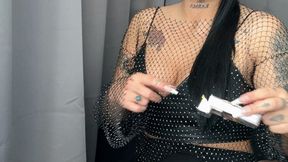Seductive smoker