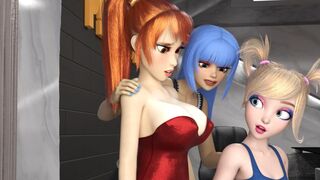 Ruthless Sex Showdown ◌ The Anal Domination of a Dickgirl in a Cyberpunk Underworld