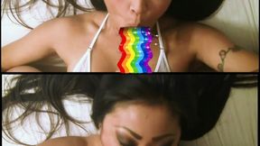 POV Blowjob and Cum Facial wmv