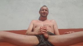 Sunbathing Wank