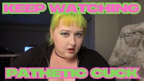 Goth BBW Girlfriend Ignores You, Degrades You & Gets Ready for a Bigger Man (Cuckold, Humiliation)