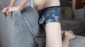 Fuckin' A! Moaning Sluts Edging with Toys, Humping, & Hands-Free Jerking to Intense Orgasms