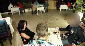 PUBLIC EXTREME! Hot licking and fucking orgy in a restaurant