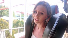 pov: she rides a coaster like a slut and my cock even better – first date gone wild (full)