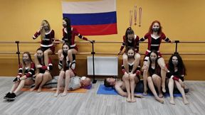 5 girls two-level sitting (extract from 42nd contest)