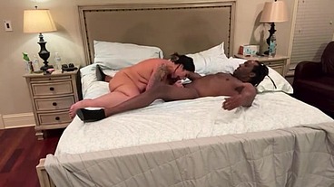 Come fuck me while they're watching the game
