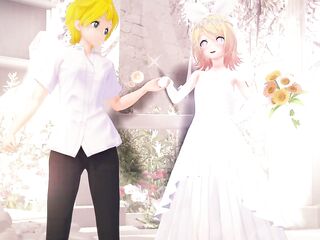 Bride Group-sex Right After Getting Married MMD by Pringus