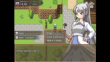 Impregnate my harem farm [ BREEDING HENTAI game ] Ep.18 slow sex for her very FIRST TIME !
