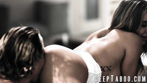 Classy beautiful babe Ella Reese is facialized after hardcore spitroast