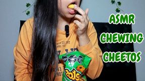 ASMR chewing Cheetos