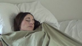 That First Cigarette Before Getting Out of Bed – Misty Blue’s Wake Up Smoke and Masturbation Session