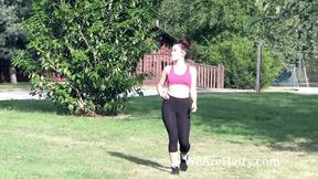 Hairy armpits video with amorous Mary Jane from We Are Hairy