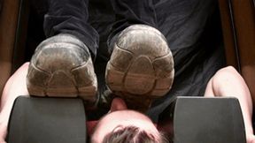 Floor-face trampled under very dirty Swear ravers` shoes (part 3 of 4), flo391x 1080p